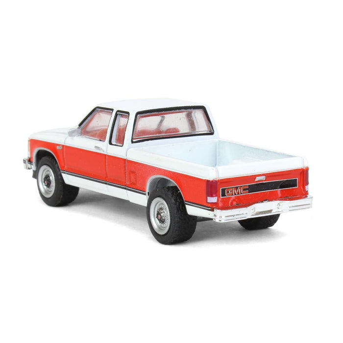 1/64 1984 GMC S-15 Sierra Classic 4x4, Apple Red & Frost, All-Terrain Series 14