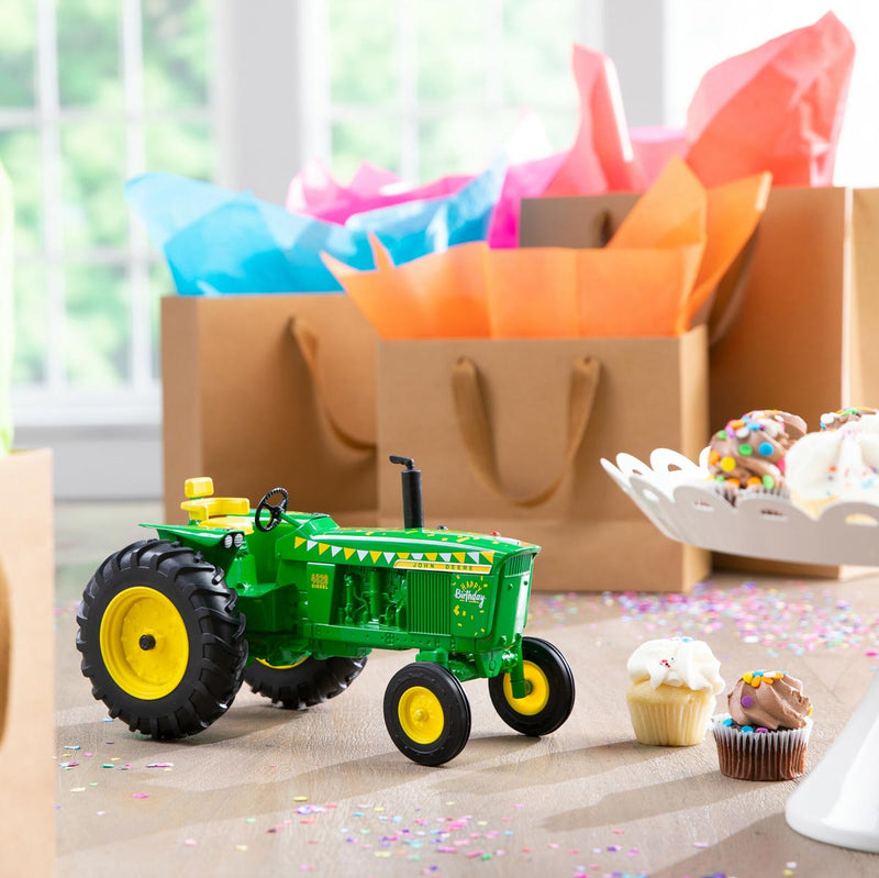 1/16 John Deere 4020 "Happy Birthday" Tractor with Wide Front by ERTL