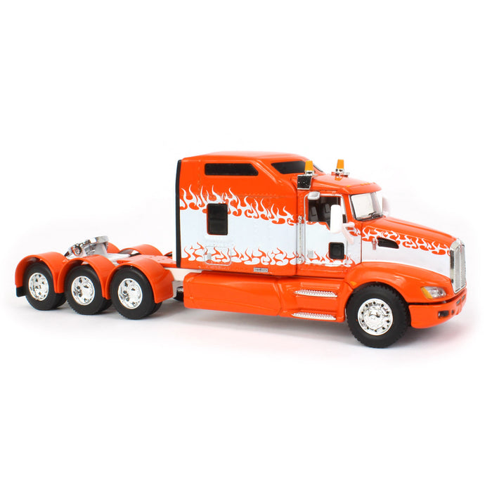 1/64 Kenworth T660 "If they ain't turnin, you ain't earnin" w/ Fontaine Magnitude Lowboy, DCP by First Gear