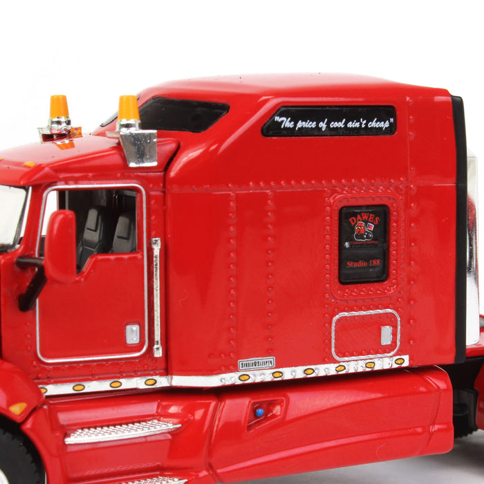 1/64 Kenworth T660 w/ Fontaine Magnitude Lowboy, Dawes "The Freak", DCP by First Gear