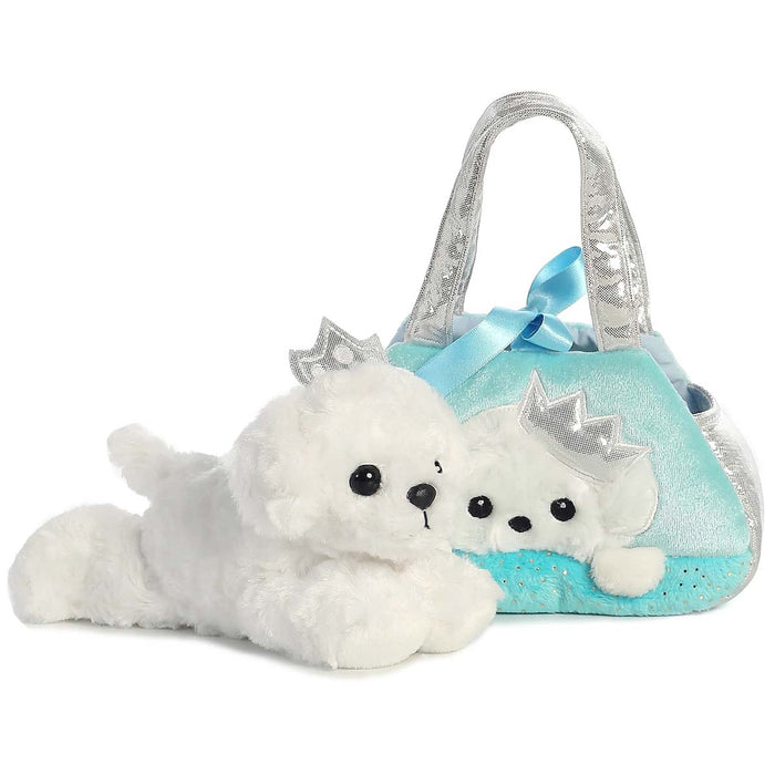 7in Peek-A-Boo Princess Puppy Fancy Pals Plush Animal By Aurora
