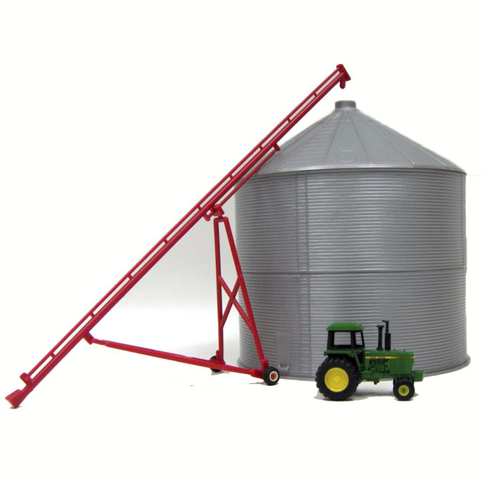 1/64 Plastic Grain Bin #42, 9in H x 8.25in W