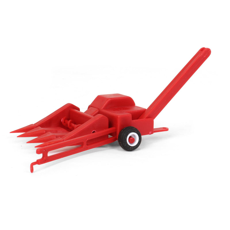 1/64 ST215 Plastic Red Colored 3 Row Corn Picker by Standi