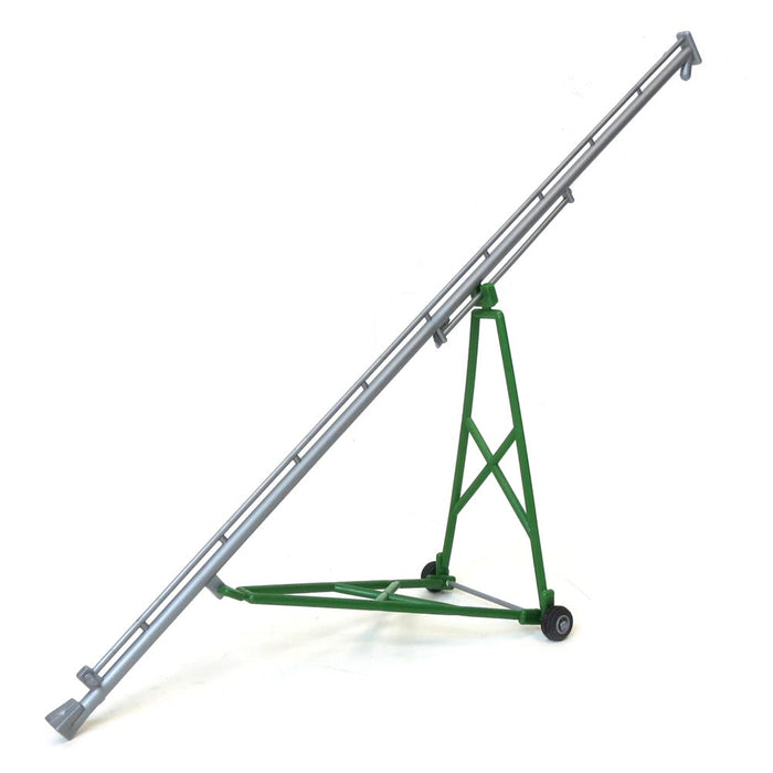 1/64 Silver & Green Plastic Grain Auger (80ft to Scale) by Standi Toys