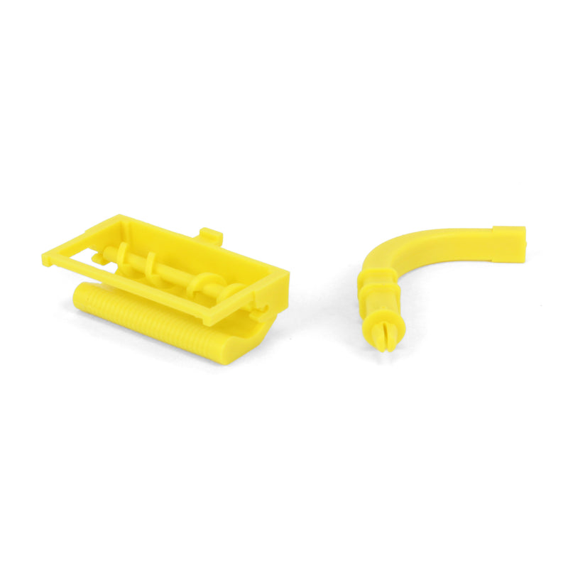 1/64 ST352 Plastic Yellow Hay Head & Spout for Pull Type Forage Harvester