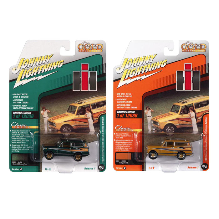 Set of 2 Color Variations ~ 1/64 1979 International Scout, Midas Edition