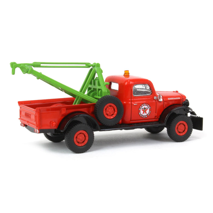 1/64 1950 Dodge Power Wagon Tow Truck, Texaco, Greenlight Exclusive Production