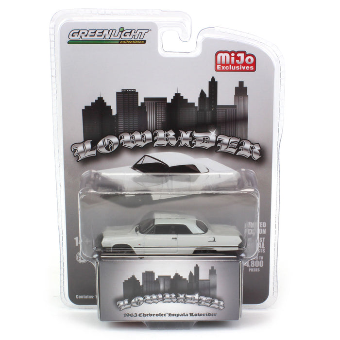 1/64 1963 Lowrider Chevrolet Impala SS, Grey, MiJo Exclusive