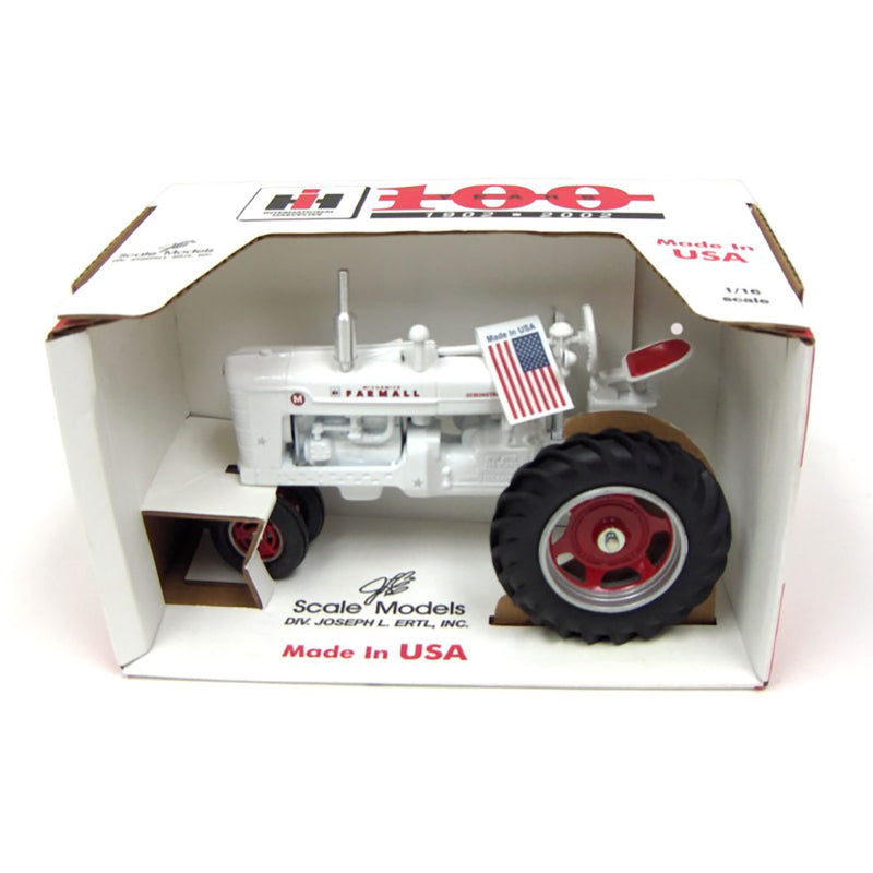 1/16 IH Farmall M White Demo Tractor, Collector Edition