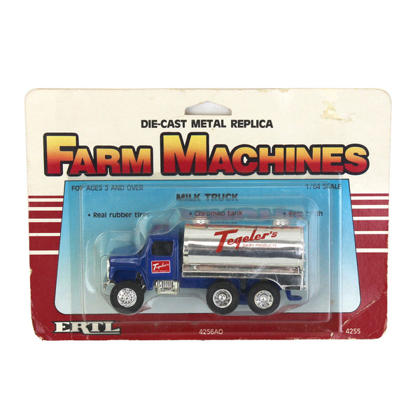 1/64 Tegeler's Dairy Products Tandem Axle Milk Truck by ERTL