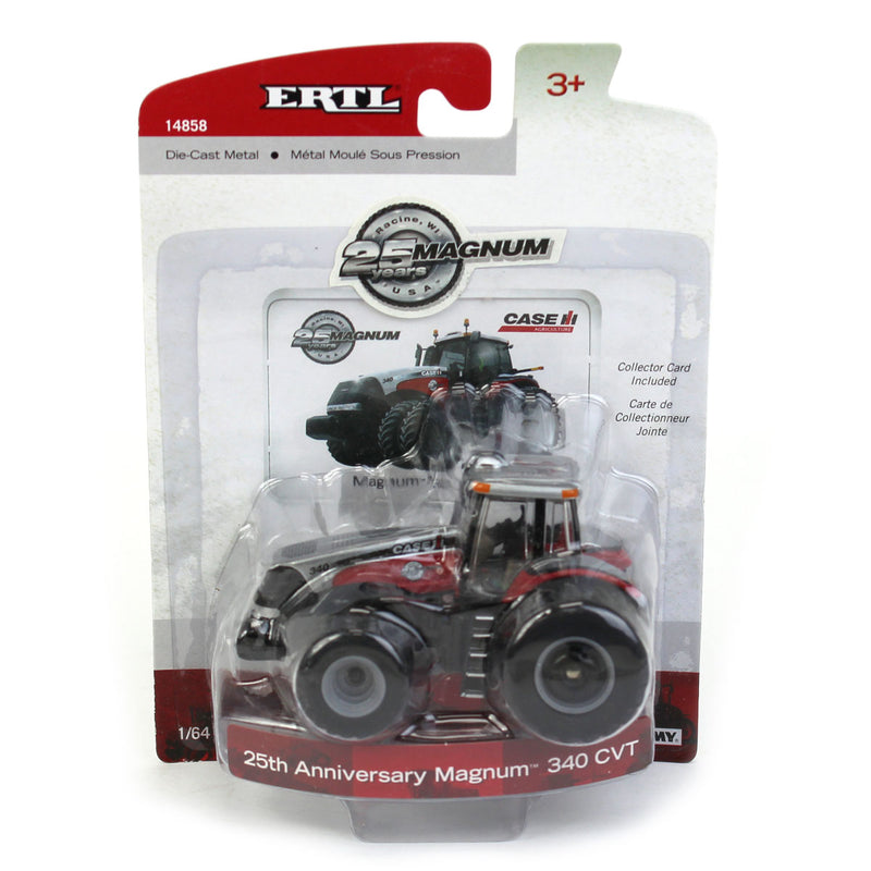1/64 Case IH Magnum 340 CVT 25th Anniversary Tractor with Duals by ERTL