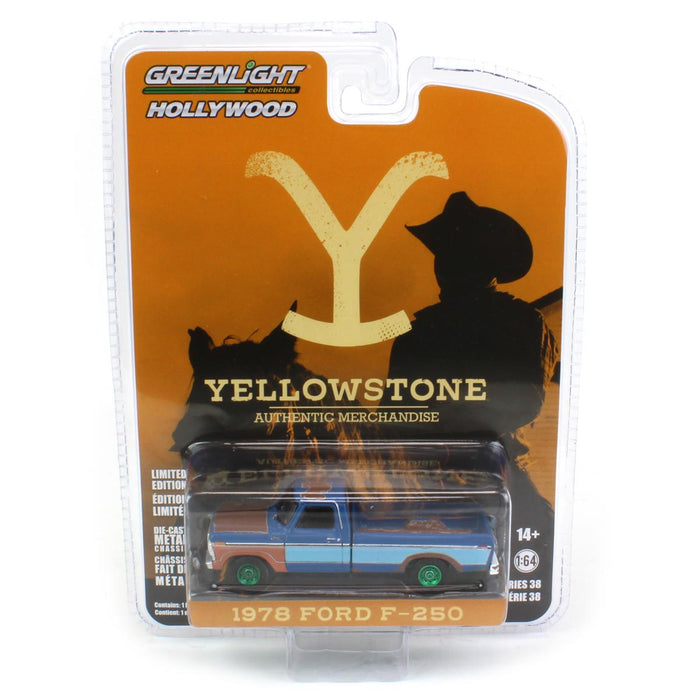 1/64 1978 Ford F-250, Yellowstone, Hollywood Series 38--CHASE UNIT