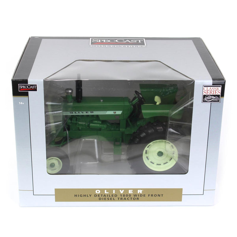 1/16 Oliver 1800 Diesel Tractor with Wide Front by SpecCast