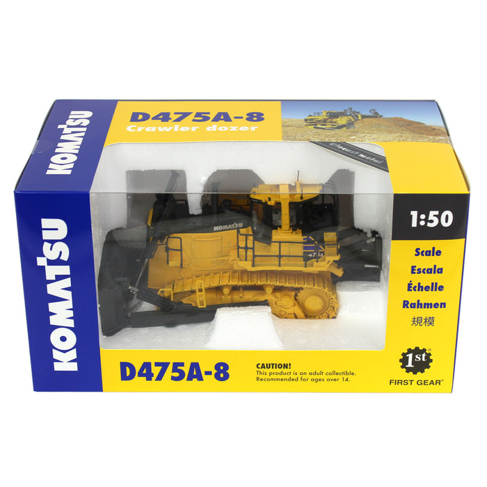 1/50 Komatsu D475A-8 Dozer with Ripper by First Gear