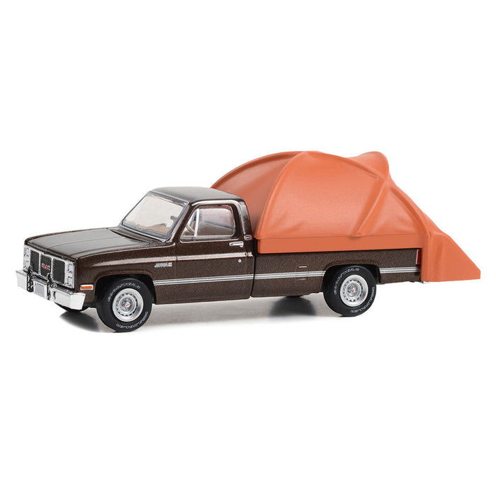 1/64 1986 GMC Sierra Classic 1500 with Modern Truck Bed Tent, The Great Outdoors Series 3