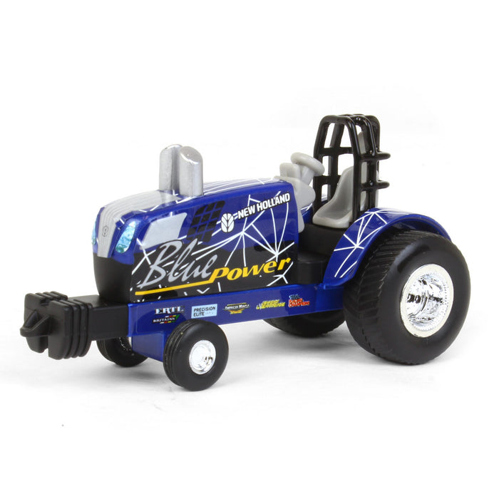 (B&D) 1/64 New Holland "Blue Power" Die-cast Pulling Tractor - Damaged Box