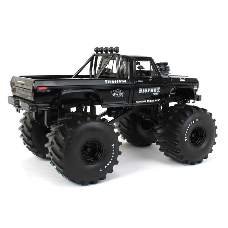 1/18 1974 Ford F-250 Monster Truck, Bigfoot #1, Black Bandit, 66 inch Tires