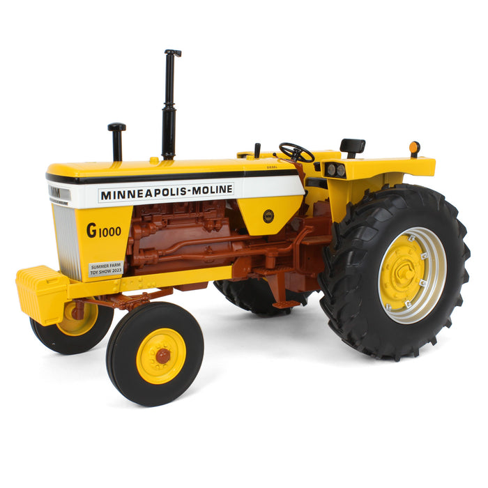 1/16 Minneapolis Moline G-1000 Brown Belly, 2023 Summer Farm Toy Show