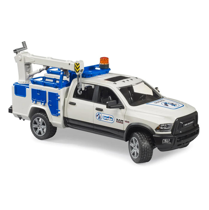 1/16 Ram 2500 Service Truck with Rotating Beacon Light by Bruder