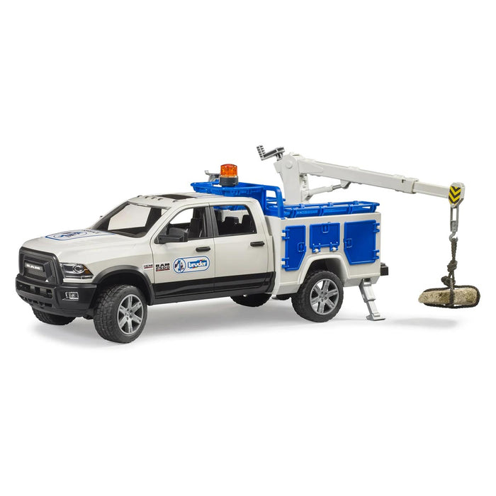 1/16 Ram 2500 Service Truck with Rotating Beacon Light by Bruder