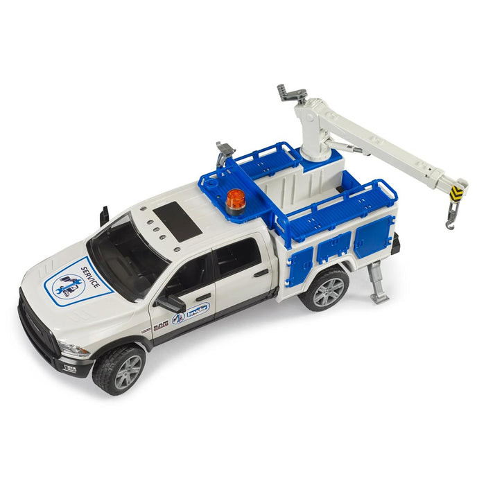 1/16 Ram 2500 Service Truck with Rotating Beacon Light by Bruder