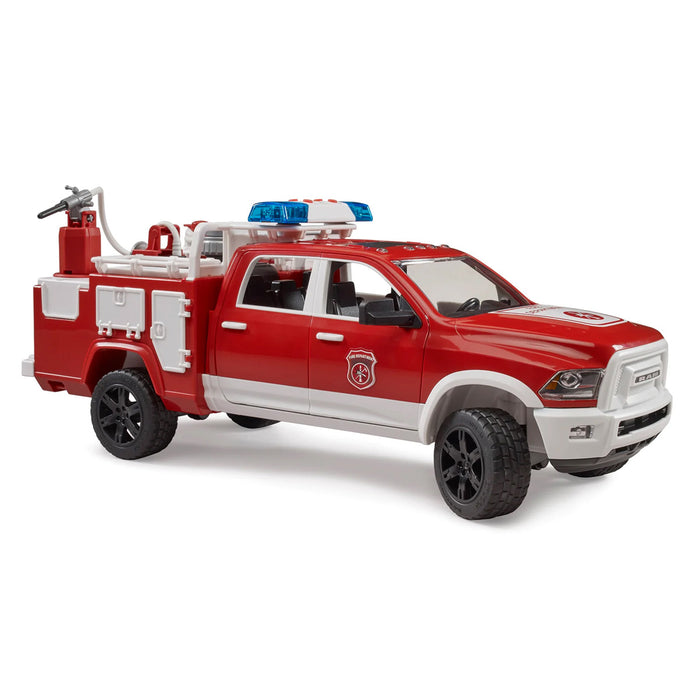 1/16 Ram 2500 Fire Engine Truck with Lights & Sound Module by Bruder