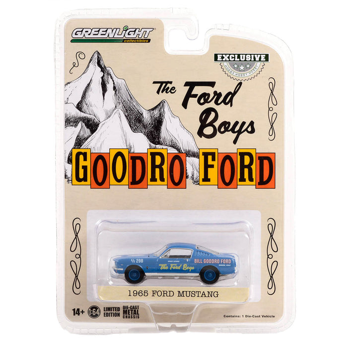 1/64 1965 Ford Mustang Fastback, Bill Goodro Ford, Denver, CO, Hobby Exclusive