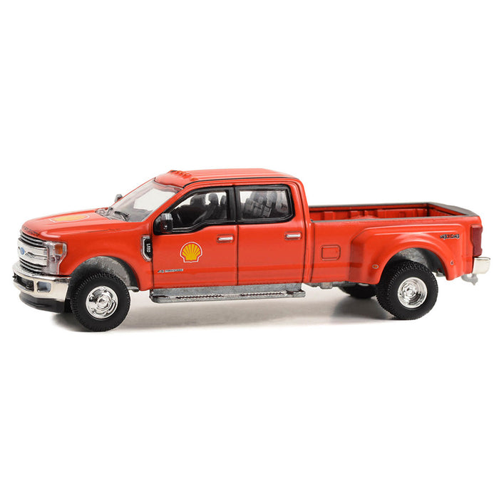 1/64 2019 Ford F-350 Lariat Dually, Shell Oil, Dually Drivers Series 13