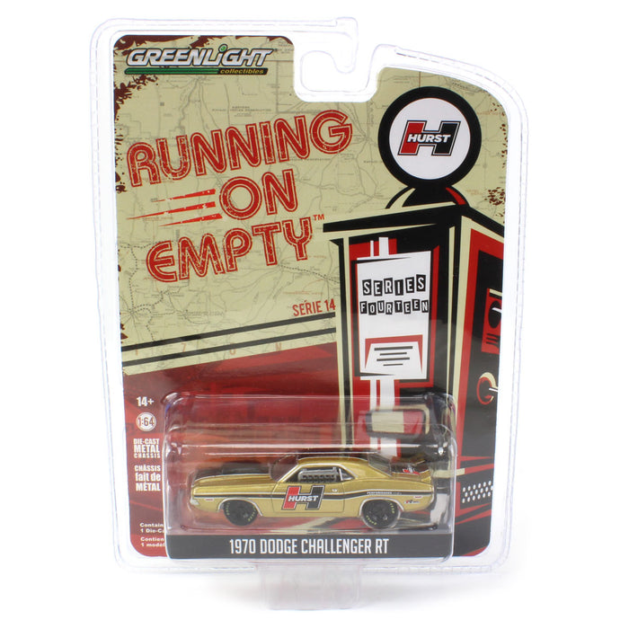 1/64 1970 Dodge Challenger RT, Hurst Performance, Running on Empty Series 14