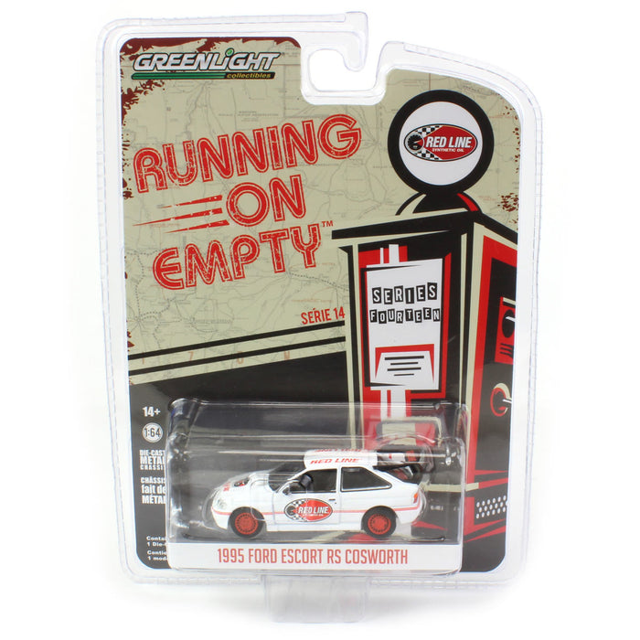 1/64 1995 Ford Escort RS Cosworth, Red Line Synthetic Oil, Running on Empty Series 14