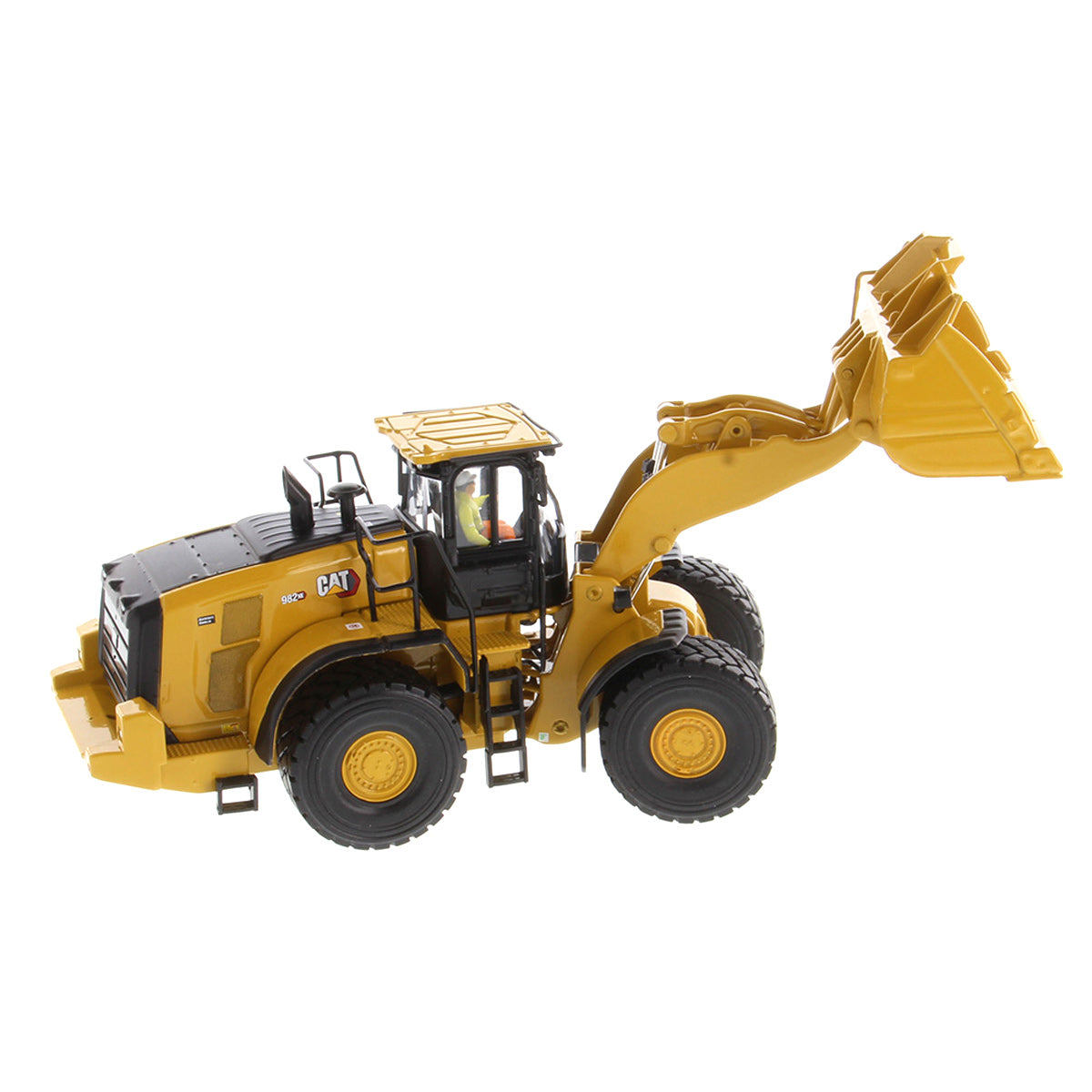 CAT 982M ホイルルローダー 1:50スケール 1/50 CAT 982 XE Wheel Loader, High Line Series — Outback Toys
