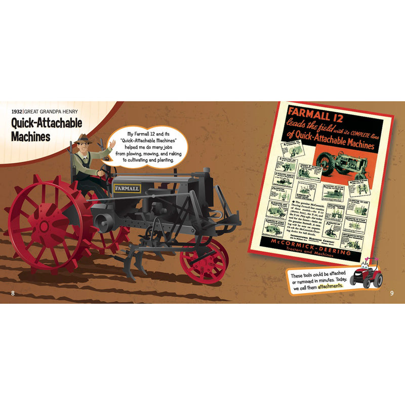 Farmall in the Family with Casey & Friends Hardcover Book