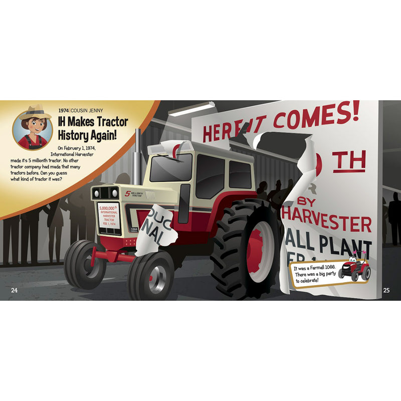 Farmall in the Family with Casey & Friends Hardcover Book