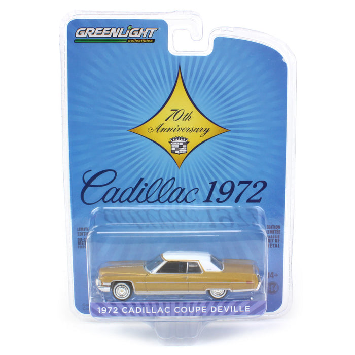 1/64 1972 Cadillac Coupe Deville, 70 Years, Anniversary Collection Series 14