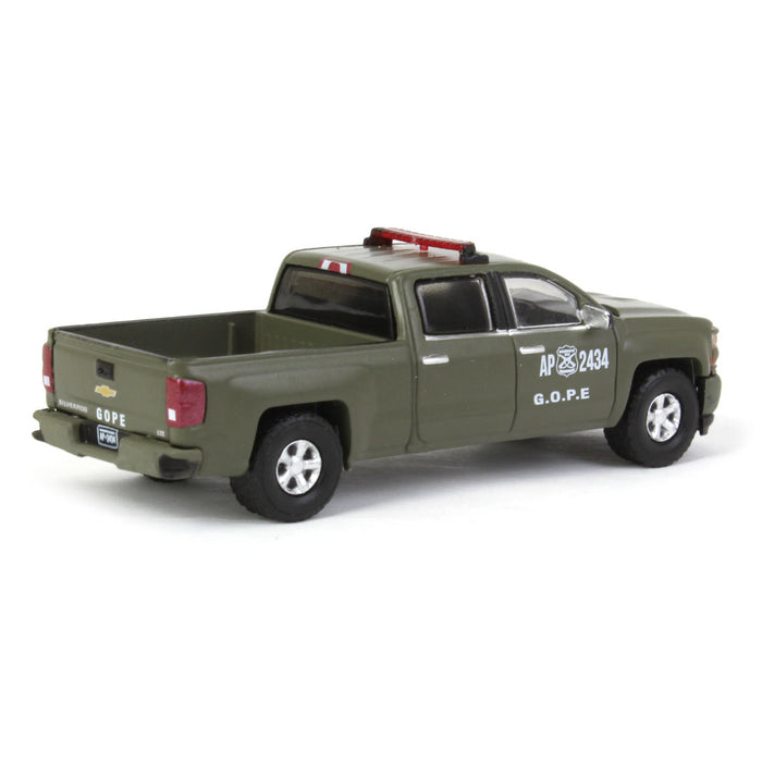 1/64 2018 Chevrolet Silverado Z71 Carabineros de Chile Police, GOPE