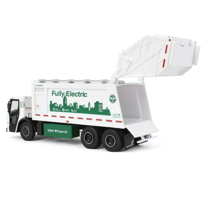 1/64 2021 Mack LR Electric Rear Loader Refuse Truck, DSNY, SD Trucks Series 17