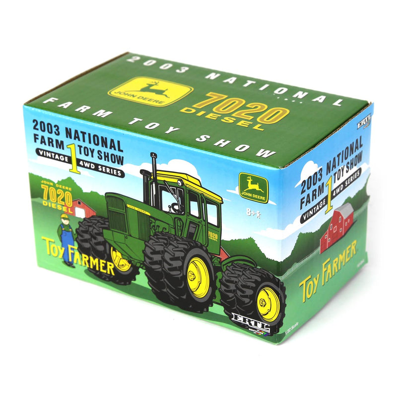 1/32 John Deere 7020 4WD Diesel with Duals, 2003 National Toy Show Edition by ERTL