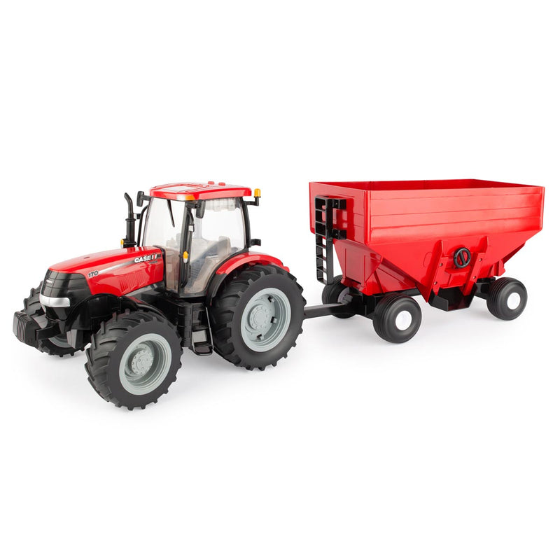 (B&D) 1/16 Big Farm Case IH Puma 170 with Gravity Wagon - Damaged Item