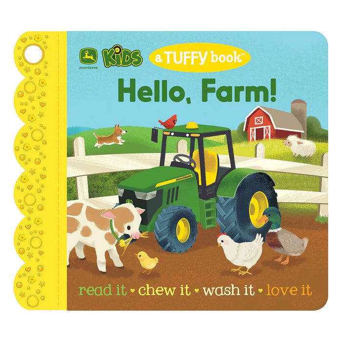 John Deere Kids Hello Farm! Tuffy Book