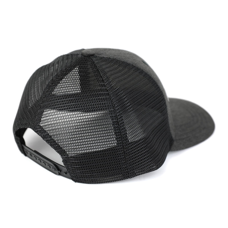 Case IH Heather Charcoal Trucker Cap w/ Black Mesh Back