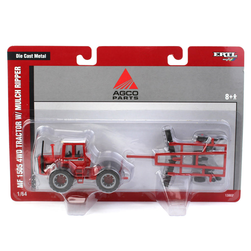 1/64 Massey Ferguson 1505 with Mulch Ripper
