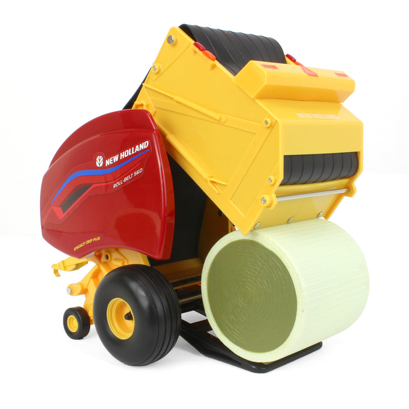 1/16 New Holland Roll-Belt 560 Round Baler with 2 Round Bales by ERTL