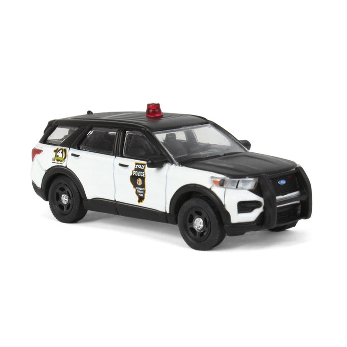 1/64 2022 Ford Police Interceptor Utility, Illinois State Police 100th, Anniversary Collection Series 14
