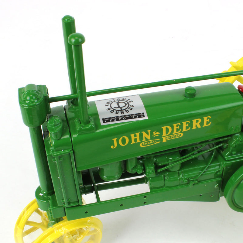 1/16 John Deere Model A Tractor with Steel Wheels, ERTL Precision Classics #1, 1993 Nashville Expo Special Edition