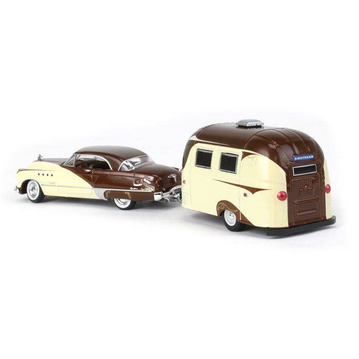 1/64 1949 Buick Roadmaster Hardtop with Airstream Bambi, Hitch & Tow Series 26