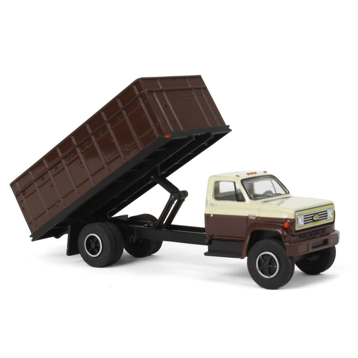 1/64 1981 Chevrolet C-70 Grain Truck, Brown, SD Trucks Series 17