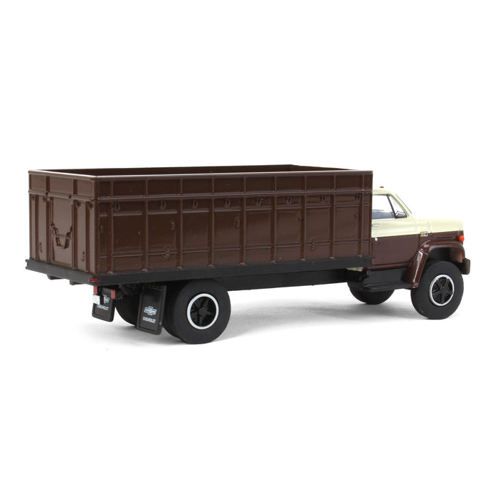 1/64 1981 Chevrolet C-70 Grain Truck, Brown, SD Trucks Series 17