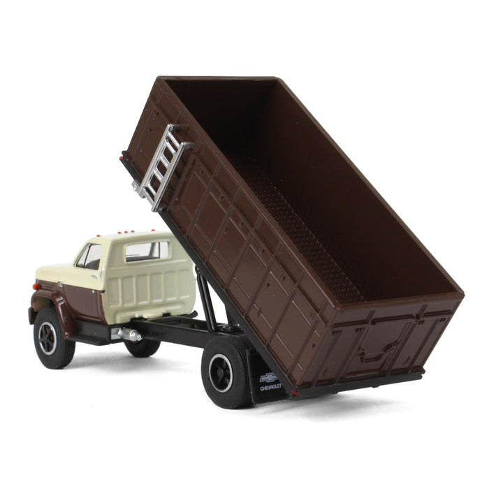 1/64 1981 Chevrolet C-70 Grain Truck, Brown, SD Trucks Series 17