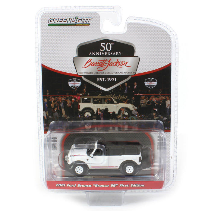 1/64 2021 Ford Bronco First Edition (Bronco 66), Barrett Jackson Scottsdale Series 11