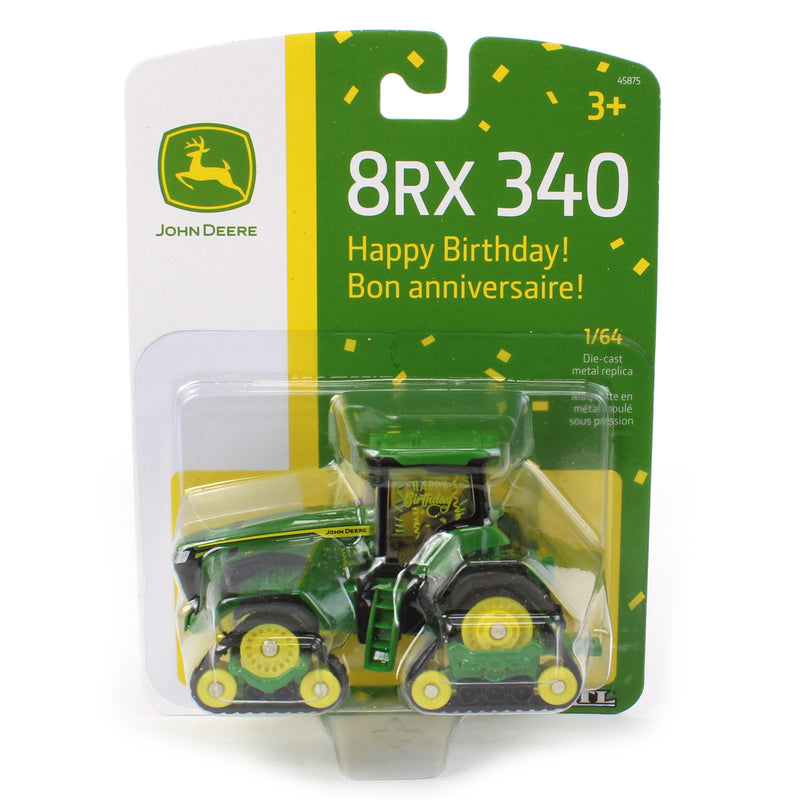 1/64 John Deere 8RX 340 "Happy Birthday" Tractor by ERTL